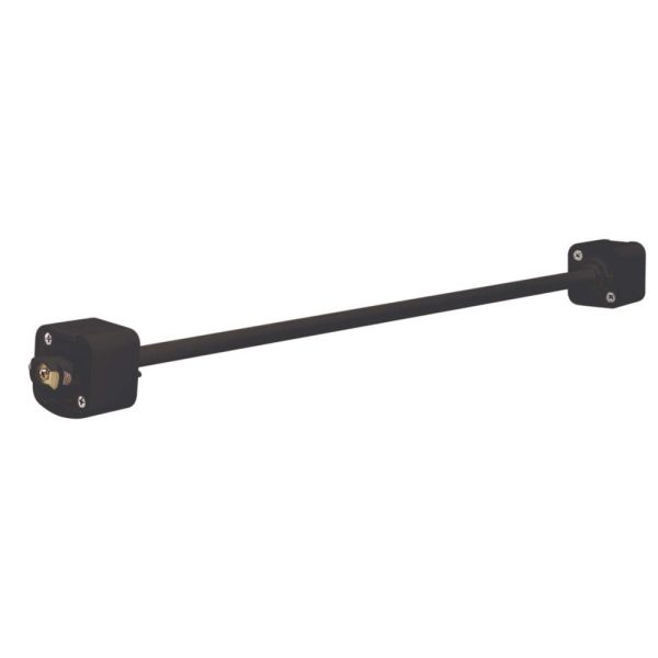 Satco TP163 Black 18 inch Extension Wand Track Lighting Track Standoff Rod Sale